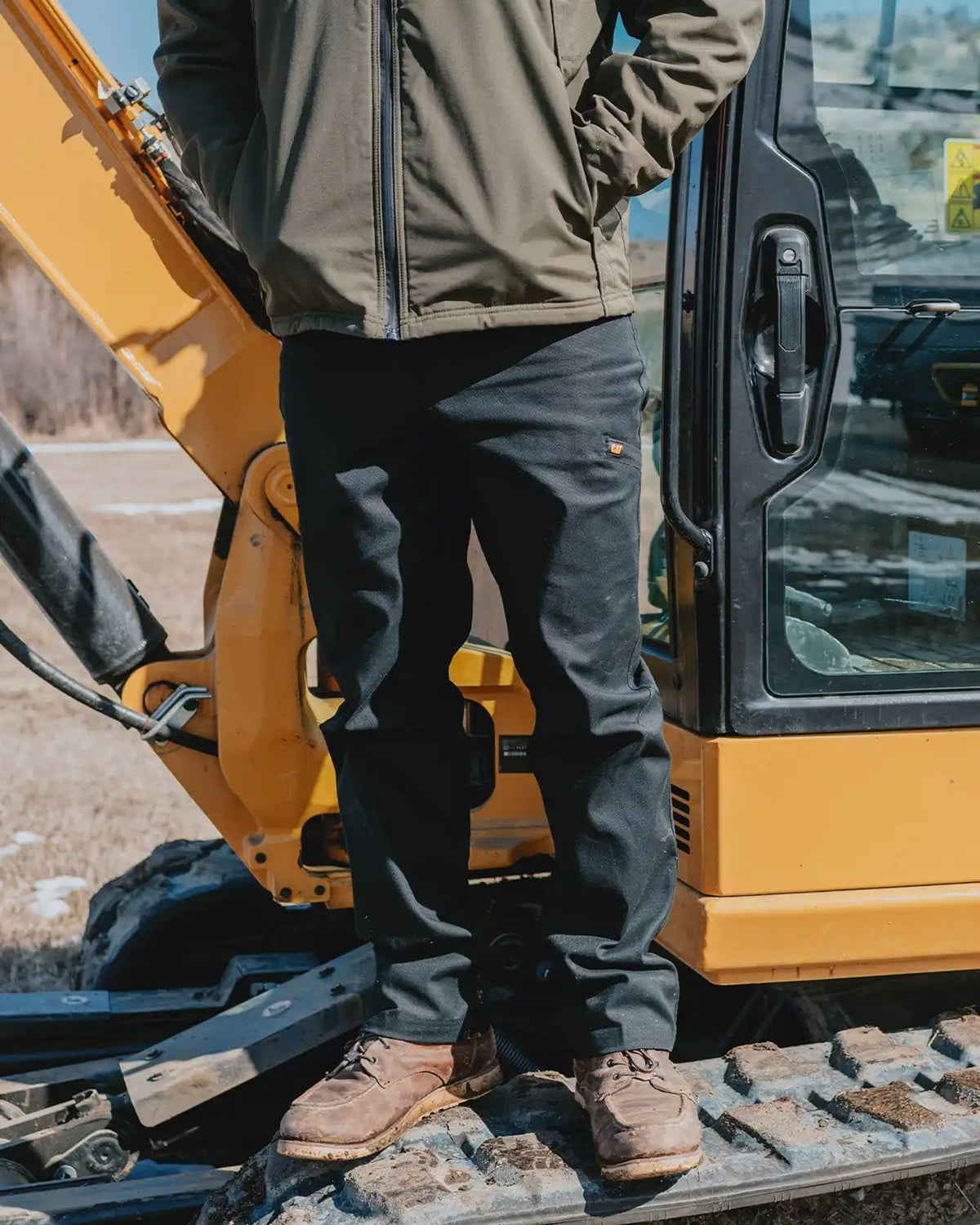 Men's Stretch Canvas Straight Fit Utility Pant