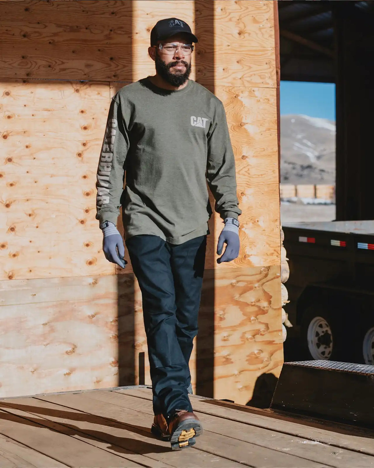 Men's Double Front Stretch Canvas Pant - Straight Fit