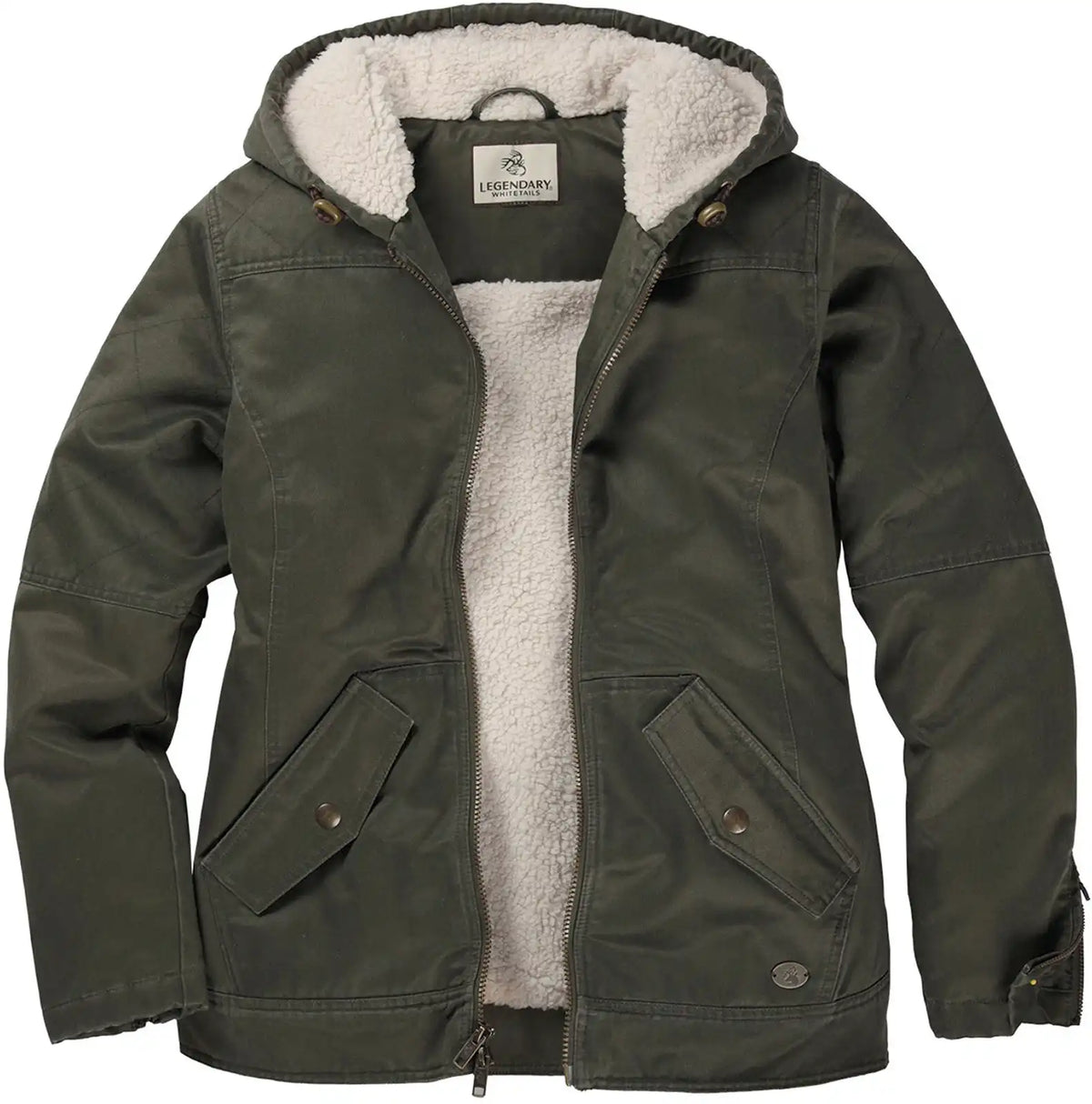 Women's Open Range Berber Lined Hooded Jacket