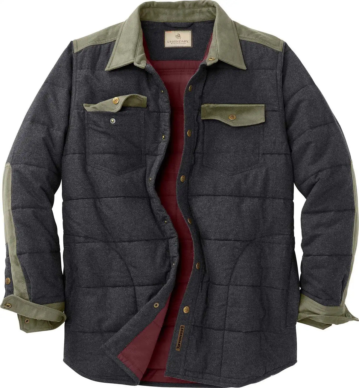 Men's High Caliber Quilted Shirt Jacket