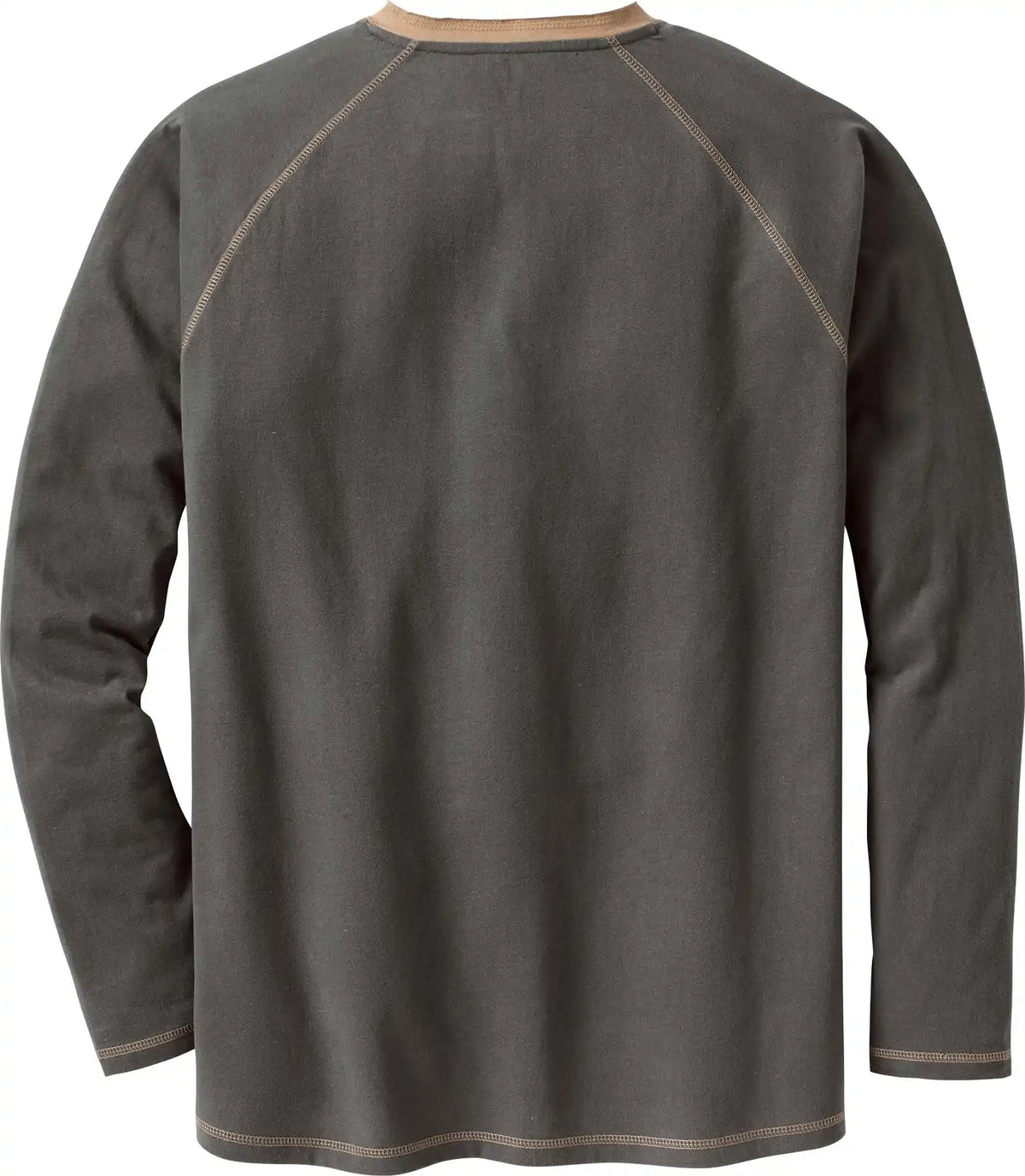 Men's Recluse Raglan Henley Long Sleeve Shirt