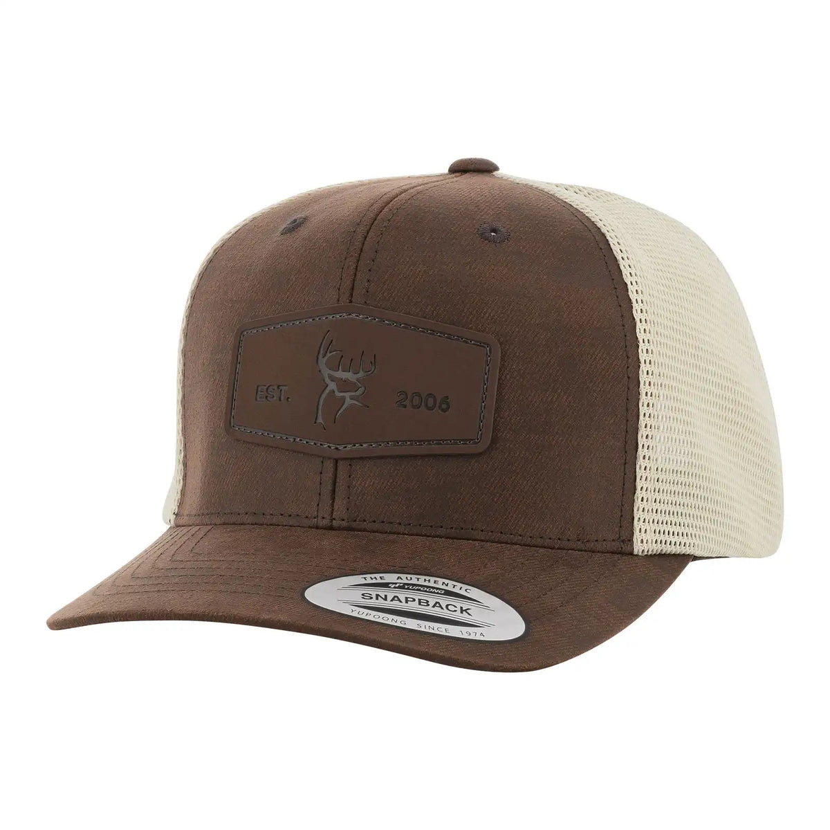 Buck Commander Waxed Cotton Leather Patch Hat