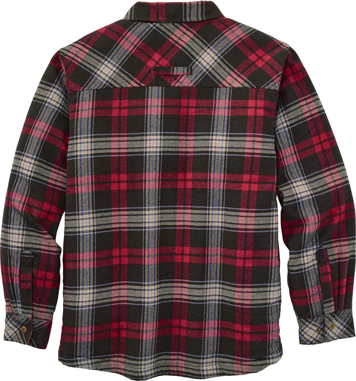 Men's Deer Camp Berber Lined Flannel Shirt Jacket