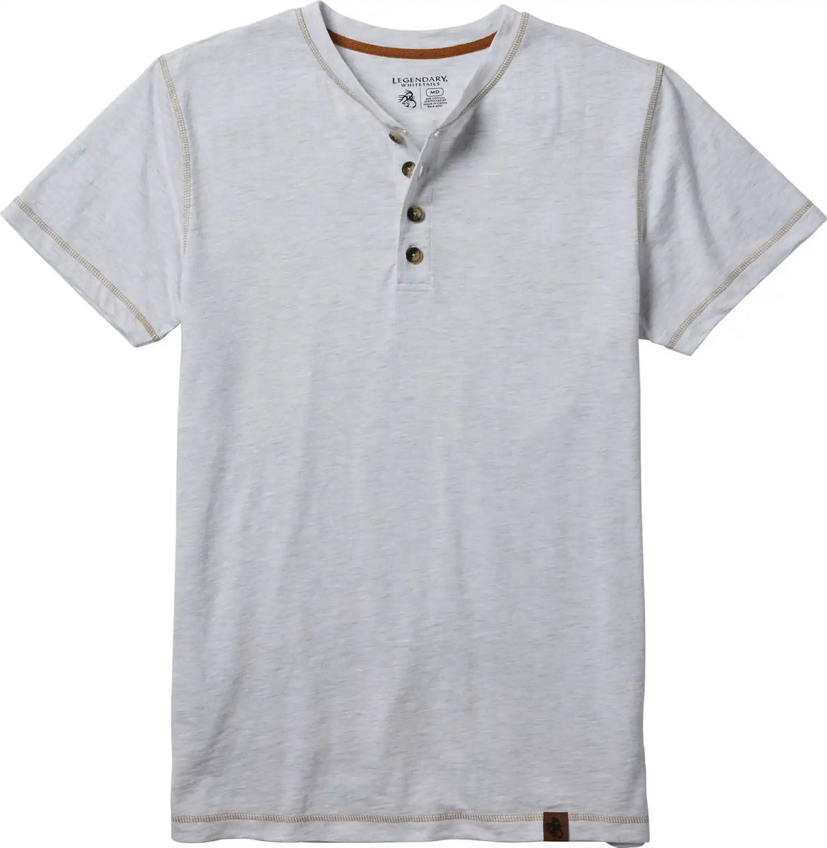 Men's Maverick Slub Henley Short Sleeve Shirt