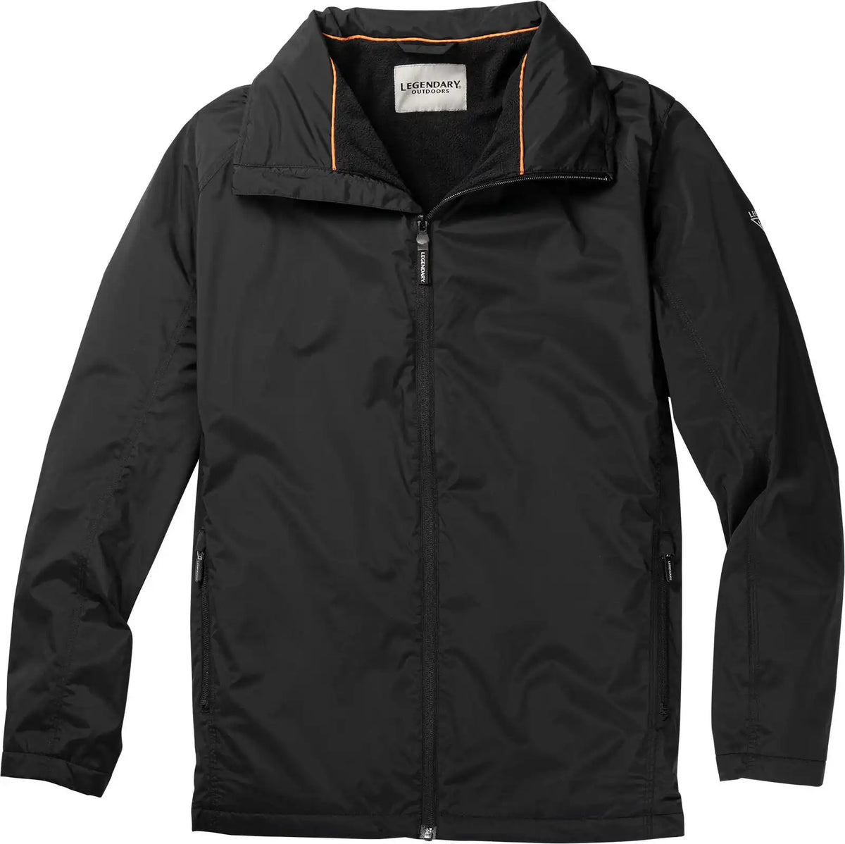 Men's Water Resistant Hooded Rain Jacket