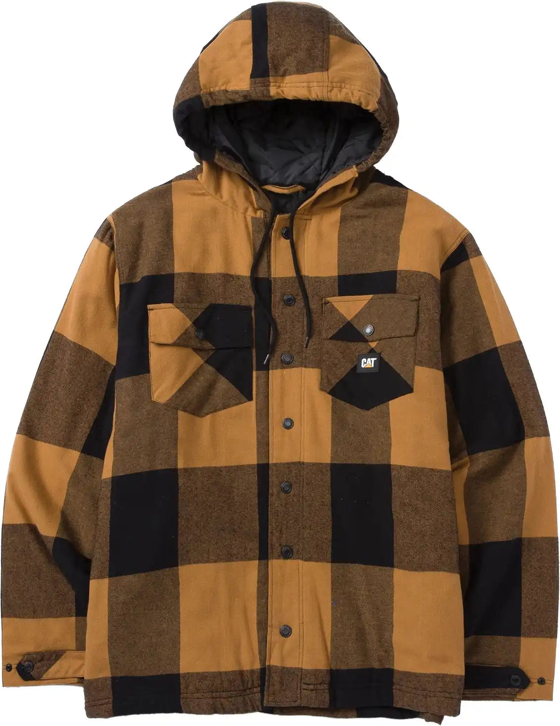 Men's Hooded Flannel Shirt Jac
