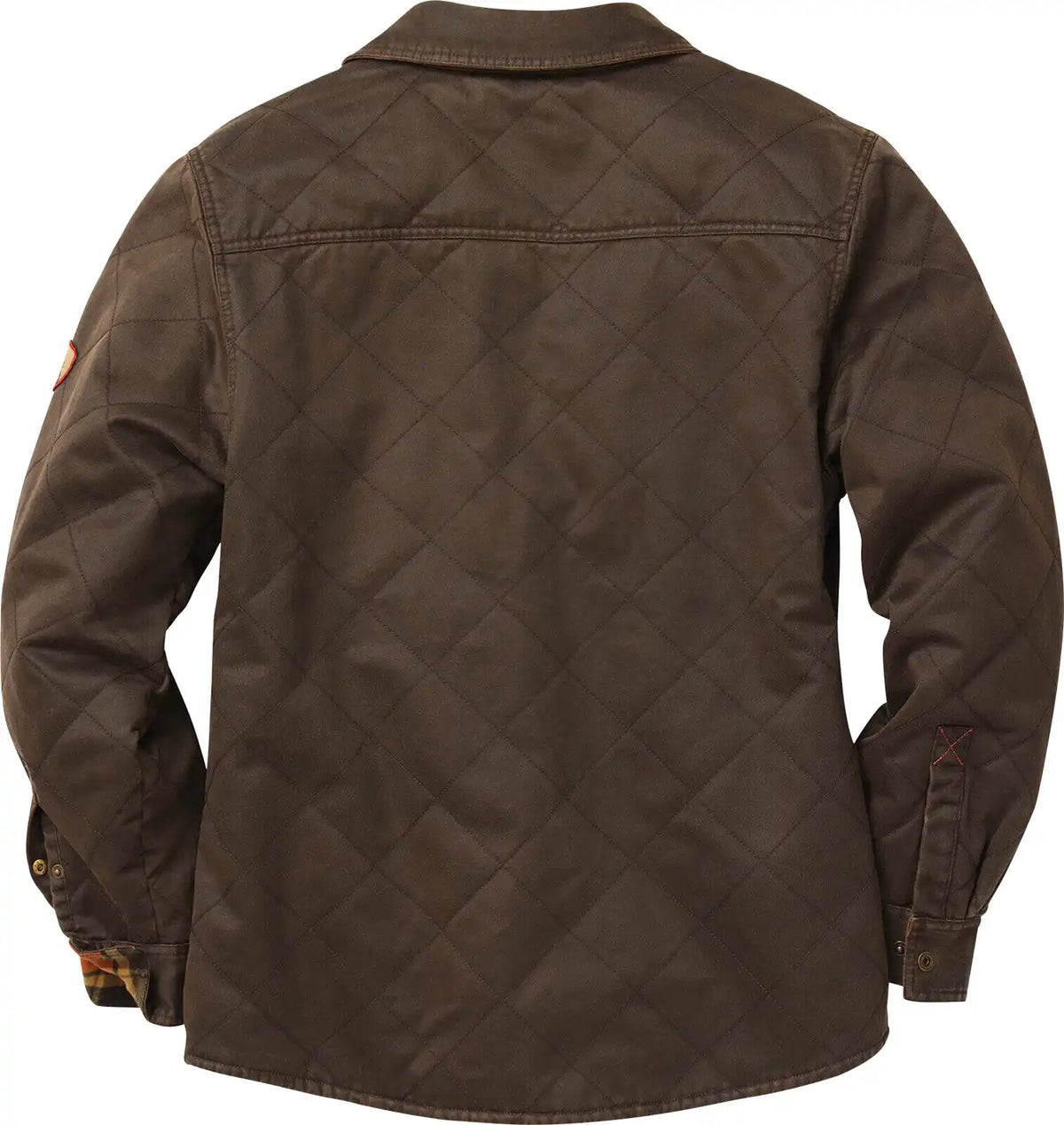 Men's Quilted Journeyman Flannel Lined Shirt Jacket