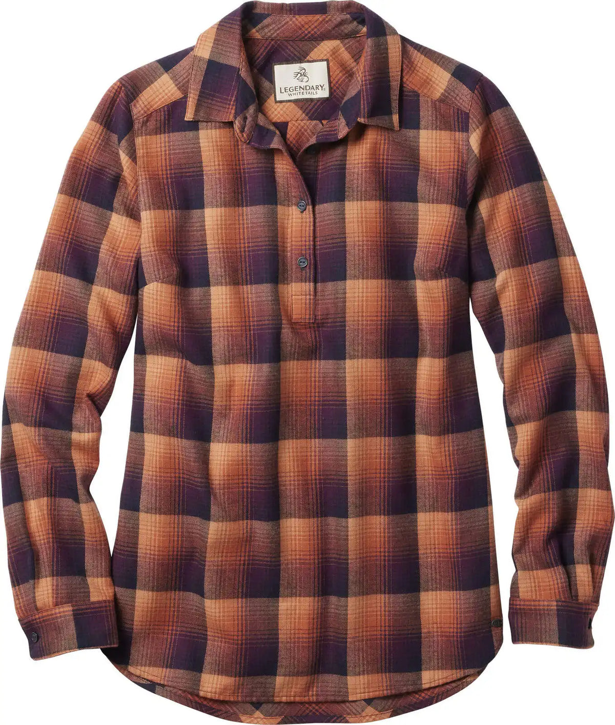 Women's Firelight Popover Flannel Tunic Top