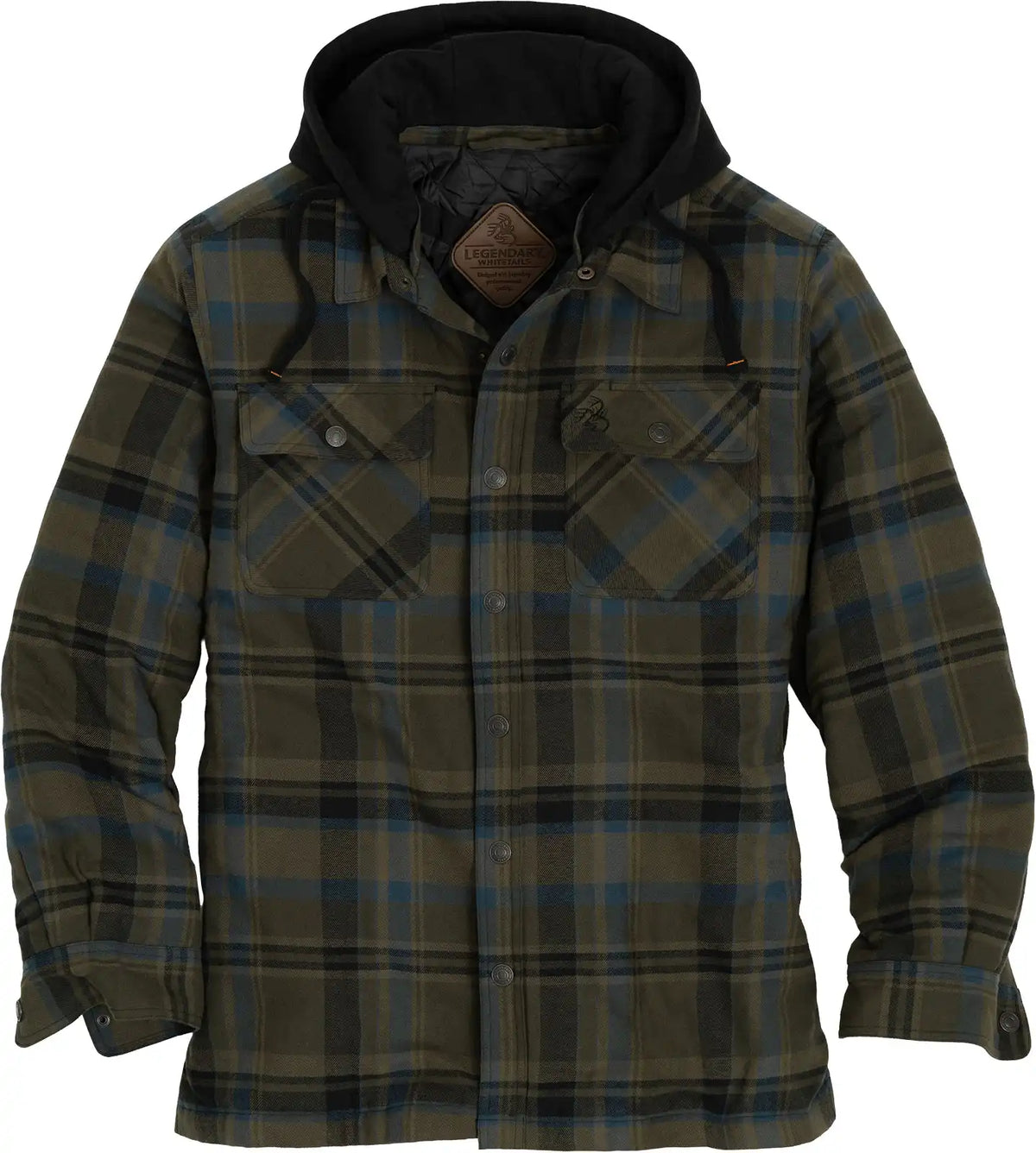 Men's Concealed Carry Maplewood Hooded Shirt Jacket