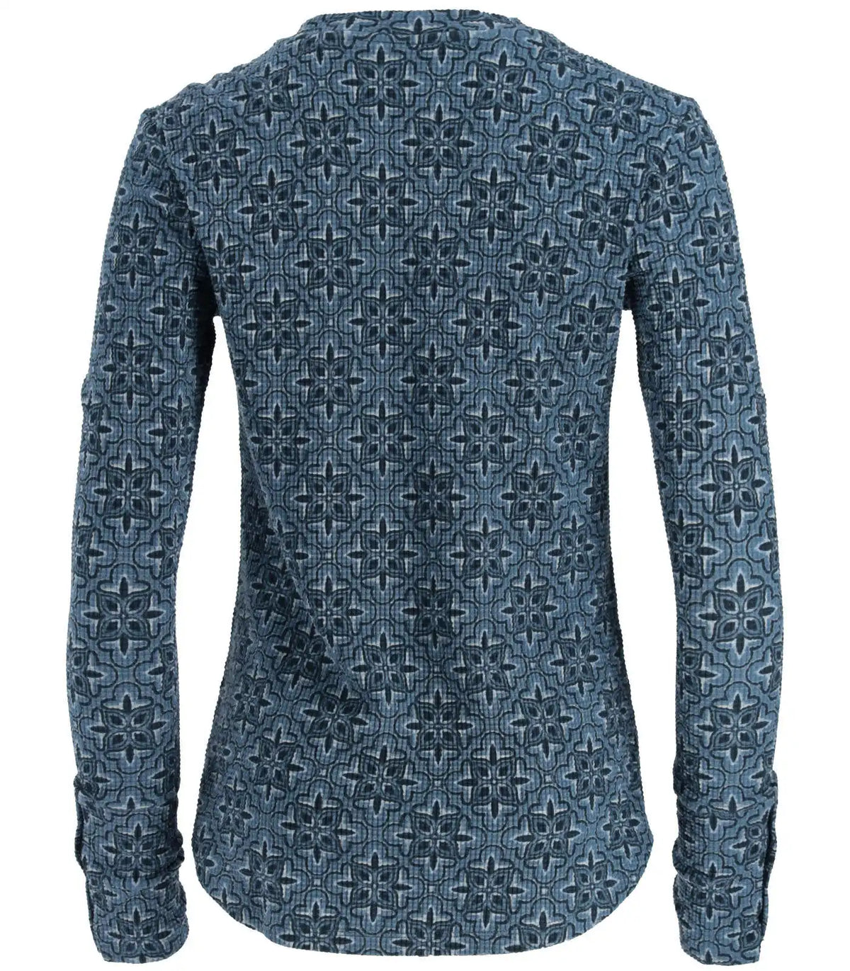Women's Long Sleeve Waffle Knit Top
