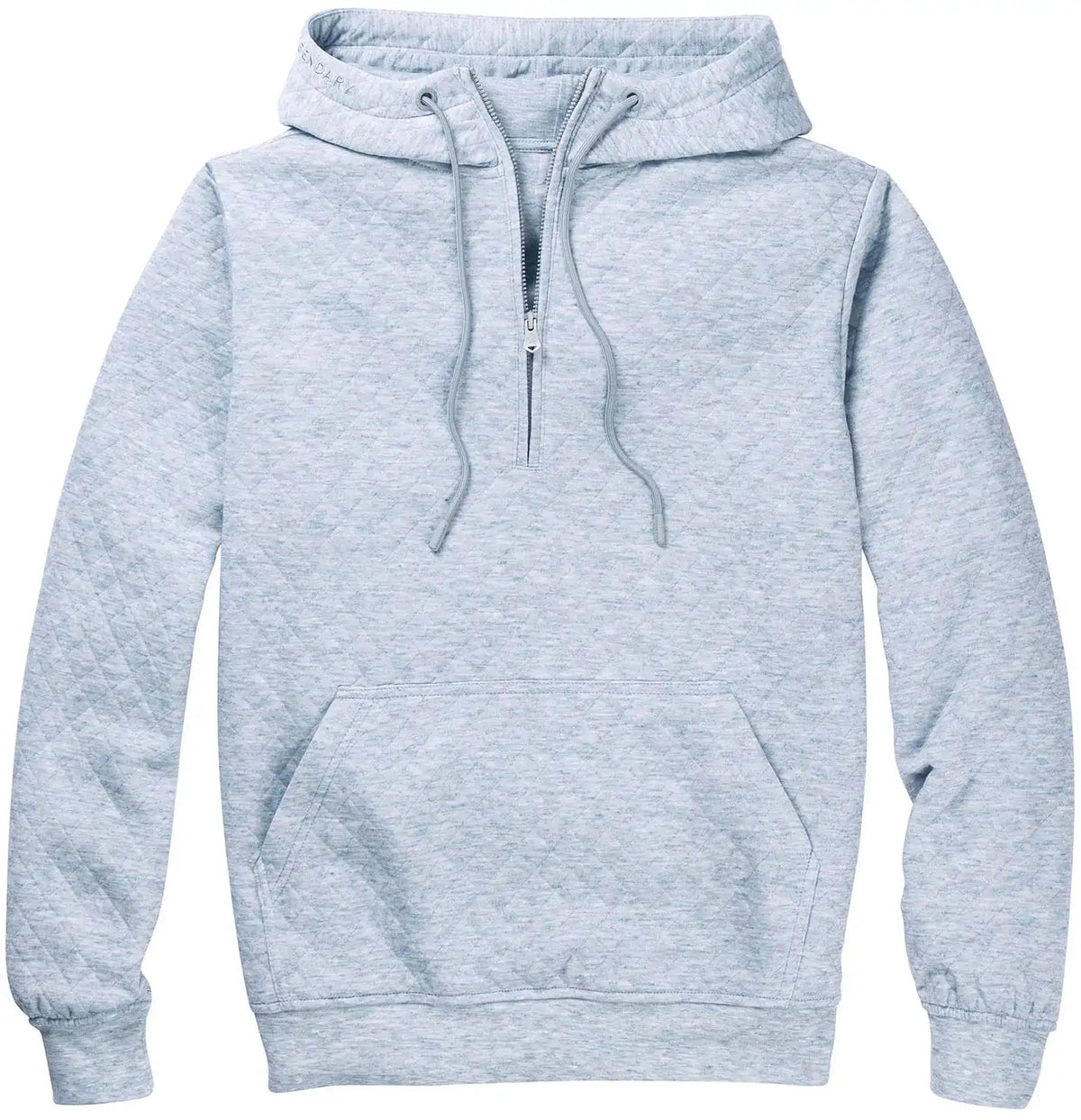 Women's Half Zip Performance Quilted Comfort Hoodie
