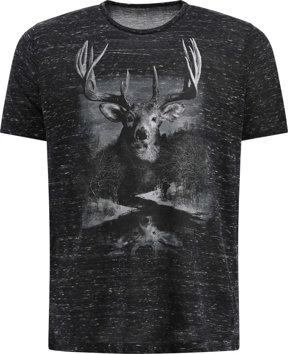 Men's Legendary Buck Marble Short Sleeve T-Shirt