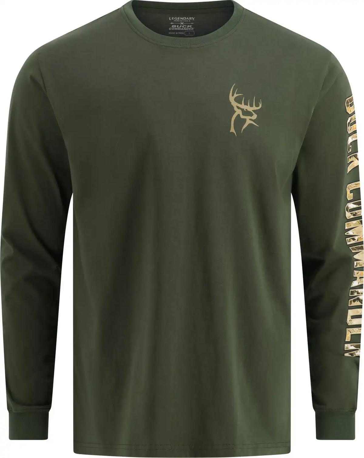 Men's Buck Commander Camo Filled Long Sleeve Shirt