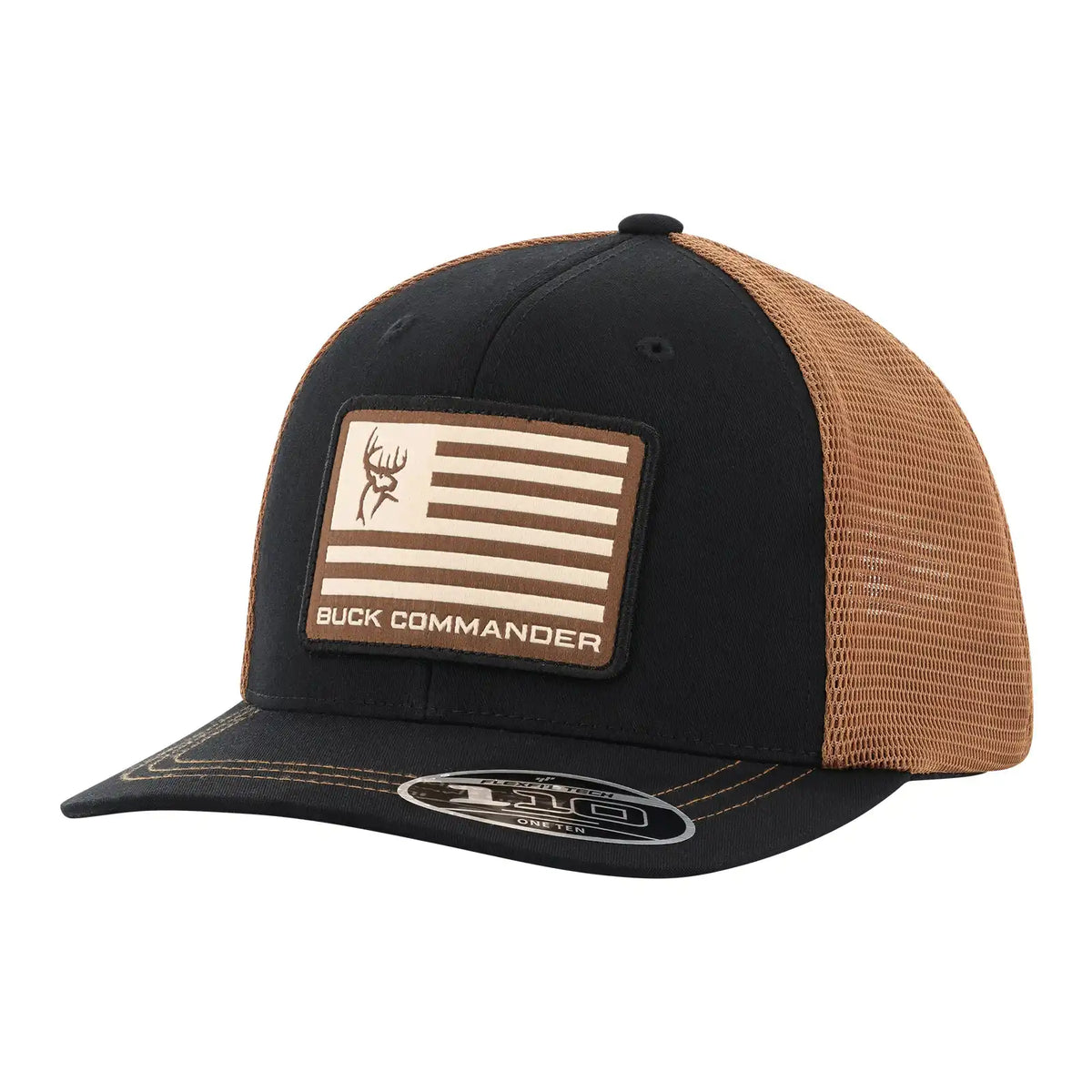 Buck Commander Flag Patch Hat