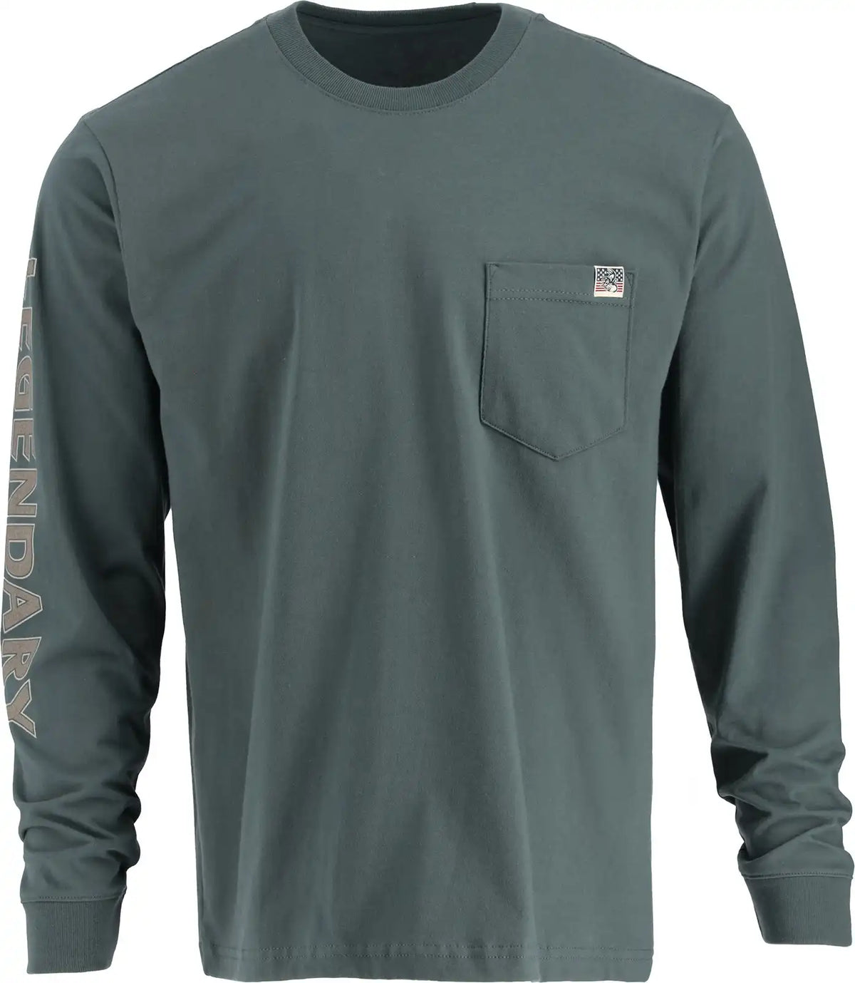 Men's Daydream Trophy Long Sleeve T-Shirt With Pocket Made in the USA