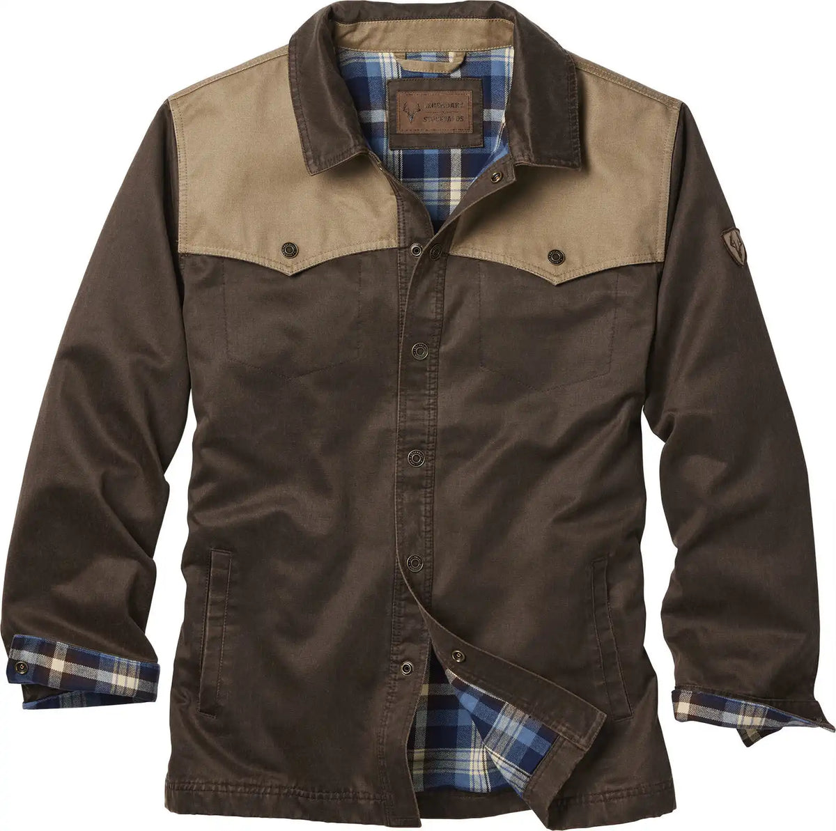 Men's Lonestar Waxed Canvas Shirt Jacket
