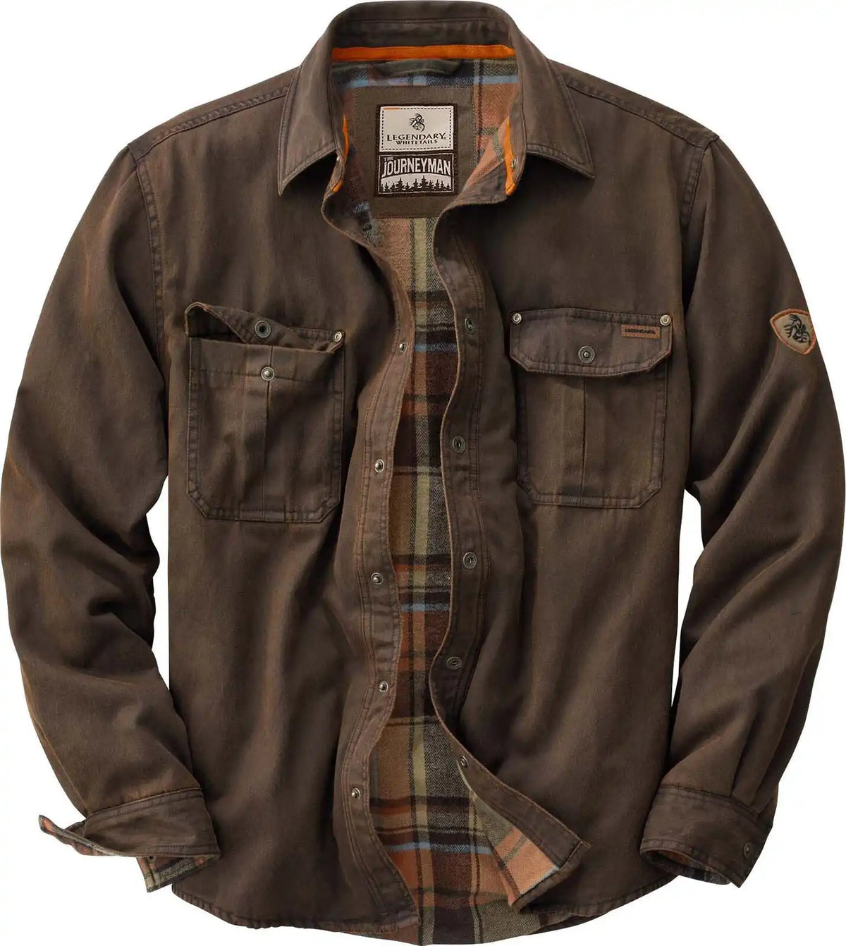 Men's Journeyman Flannel Lined Shirt Jacket