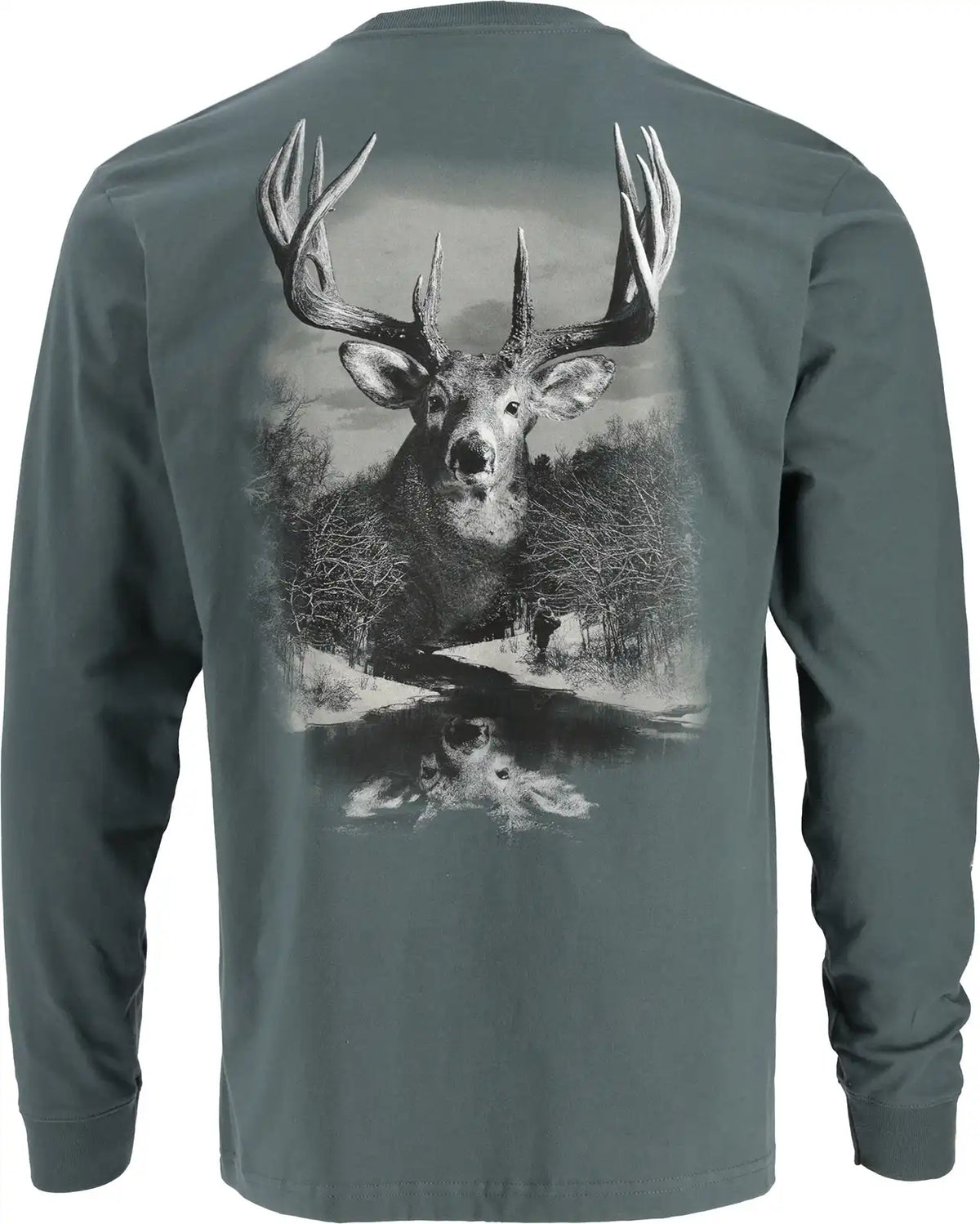 Men's Daydream Trophy Long Sleeve T-Shirt With Pocket Made in the USA
