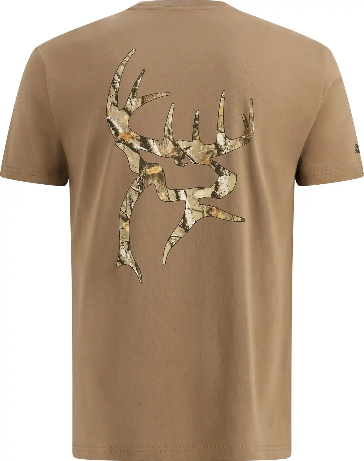Men's Buck Commander Camo Filled Buck Short Sleeve T-Shirt